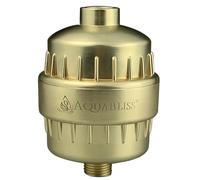 AquaBliss AB-SF100-GD Filtre de Douche SF100 Or Mat, doré