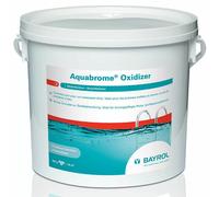 BAYROL Aquabrome Oxidizer 5 kg - Traitement Choc des piscines au Brome - Action Rapide Contre Eau Verte/algues Verte Piscine