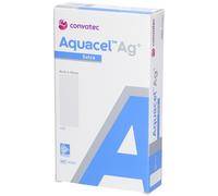 Aquacel AG+ Extra Hydrofiber Pansement 4x10cm Bandage(S) 10 pc(s)