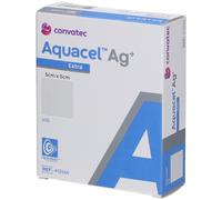 Aquacel AG+ Extra Hydrofiber Pansement 5x5cm Bandage(S) 10 pc(s)