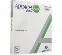 Aquacel Ag+ Extra Pansements 15x15cm Pièces 5 (413568)