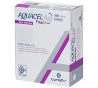 Aquacel AG Pansement en Mousse Non-Collant 5x5cm Bandage(S) 10 pc(s)