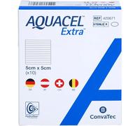 Aquacel Compresse supplémentaire 5 cm x 5 cm (x10)