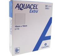 Aquacel Extra Pansement Hydrofiber Avec Renfort Fibre 10x10cm Pièces 10