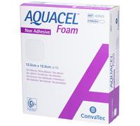 AQUACEL FOAM Non Adhésif - Pansement hydrocellulaire Adhésif, stérile. 12,5 cm x Pansement(S) 5 pc(s)