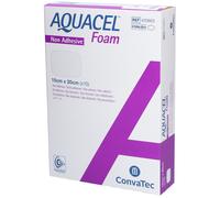 AQUACEL FOAM Non Adhésif - Pansement hydrocellulaire Adhésif, stérile. 15 cm x 20 Pansement(S) 10 pc(s)