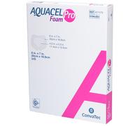 AQUACEL FOAM Pro Petit Sacrum - Pansement hydrocellulaire adhésif siliconé 20 x 16,9 cm Pansement(S) 5 pc(s)