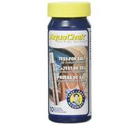 Aquachek ® Lot de 2 x 10 bandelettes d'analyse pour piscine ou spa - Sel - Blanc - Norme CE