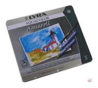 Aquacolor 24 Craies À La Cire Aquarellables Pour Artistes - Lyra