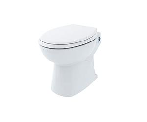 Aquacompact Silence + avec option lavabo/lave main - Toilette à Poser Broyeur Intégré|WC broyeur Silencieux|Compact|Fabrication Française