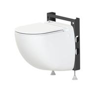 Aquacompact Wall - WC suspendu broyeur intégré - Fabrication Française