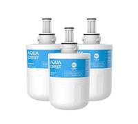 AQUACREST DA29-00003F Filtre à Eau pour Réfrigérateur, Compatible avec Samsung® Aqua Pure Plus Samsung® DA29-00003F, HAFIN1/EXP, DA97-06137A-B, HAFIN2/EXP, Forfait Peut Varier (3)