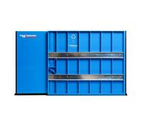 AquaDefender Barrière Anti-Inondation Réglable pour Porte, Batardeau Mobile Réutilisable sans Perçage, Protection Inondation 40 cm, Largeur 72,5-104 cm, pour Entrée, Garage, Cave - 1 Pièce