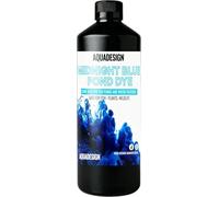 AquaDesign Teinture liquide pour bassins et bassins Bleu nuit 500 ml Traite 2 500 l