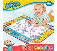 Aquadoodle Cocomelon Tapis de gribouillage officiel Tomy No Mess Jeu de coloriage et de dessin, convient pour garçons et filles âgés de 18 mois ou plus, multicolore (E73454)