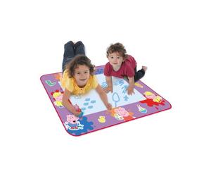 AquaDoodle Peppa Pig Water Doodle Mat, Official Tomy No Mess Colouring and Drawing Game, Suitable for Toddlers and Children - Boys and Girls 18 Months, 2, 3, 4+ Year Olds