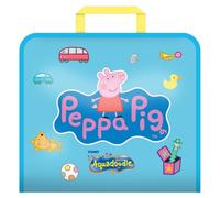 AquaDoodle Tomy - Valisette de Dessin T72368, Peppa Pig, Malette Dessin à Eau sans Taches, Jeux pour Enfants Format Voyage, Convient aux Enfants de 18 Mois+ à 3 Ans, Bleu