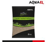 Aquael 2 Kg Aqua Decoris Sable De Quartz 0,4 - 1,2 Mm Substrat D'Aquarium