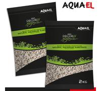 Aquael 2 X 2 Kg Aqua Decoris Dolomite 2 - 4 Mm Substrat Pour Aquarium