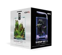 Aquael Aquarium Shrimpset Smart D&N 10 Blanc 10L1 Unité