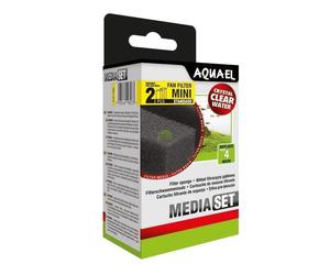 AQUAEL Filtre en éponge pour ventilateur Mini Plus MediaSet 2pcs