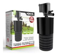 AquaEl Filtre Turbo Filter 1000 L/H pour Aquariophilie, Purificateur d'air