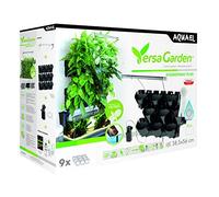 AquaEl Versa Garden Plus M161464 Système de mur végétal pour aquariophilie, 9 pots amovibles, éclairage LED 10W, prêt à l'emploi