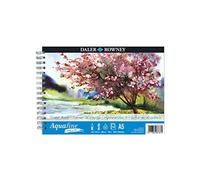 Aquafine Carnet de voyage à spirale pour WC Format A5 300 g 12 pages