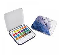 Lot Aquarelle de Voyage Daler Rowney Aquafine Travel Set 24