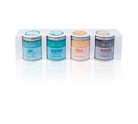 AquaFinesse - Lot de 4 Pots de Cristaux Parfumés pour Spa