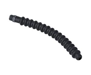 AquaFlex - Douche anale en silicone avec rainures stimulantes MEO
