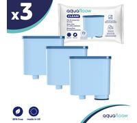 Aquafloow 3x filtres à eau CLEANI pour machines à café automatiques Saeco et Philips | Compatible avec Philips AquaClean CA6903/10 CA6903/22 CA6903