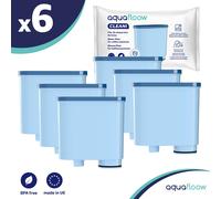Aquafloow 6x filtres à eau CLEANI pour les machines à café automatiques Saeco et Philips | Compatible avec Philips AquaClean CA6903/10 CA6903/22 CA6903