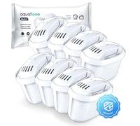 Aquafloow Cartouche Filtre Eau 8 Pièces, Remplacement pour BRITA Maxtra+, Recharge Marella, Style, Fun Carafe Filtrante