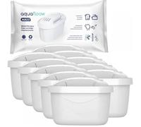 Aquafloow Cartouches filtrantes compatible avec Brita MAXTRA, Brita Marella, Dafi UNIMAX, Aquaphor MAXFOR, Pack 10