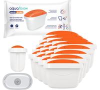 Aquafloow Cartouches filtrantes Maxihard 20 pièces pour eau dure | Cartouches filtrantes Compatibles avec Dafi Unimax Aquaphor A5 Brita Maxtra+ Philips