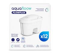 Aquafloow Cartouches Filtre Eau 12 Pièces Laica Bi-Flux Brita Maxtra | Réduit calcaire, chlore et odeurs. Charbon actif et résine pour une eau plus propre et un meilleur goût.
