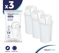 Aquafloow cartouches pour carafe filtrante, | remplacement pour Dafi Classic, Brita Classic 3 pièces