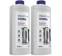 Aquafloow DESCALER Détartrant Liquide Machine à Café 2 x 1000ml - Compatible: Delonghi Bosch Senseo Nespresso Dolce Gusto, Krups