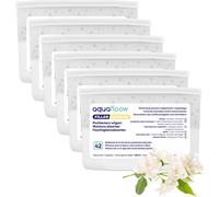 Aquafloow Déshumidificateur 400 ml, Réduit l'humidité de l'air 6 pièces JASMINE | Neutraliseur d'odeurs, Absorbeur d'humidité pour cuisine, placard