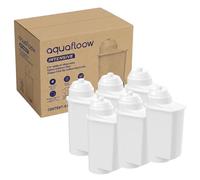 Aquafloow Filtre à eau pour machine à café Siemens® - compatible BRITA® Intenza 575491, TZ70003/TZ70033, Bosch® TCZ7003/TCZ7033 - EQ6/EQ9/EQ500/EQ700 - cartouche de remplacement (6x)