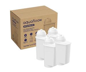 Aquafloow Filtre à eau pour machine à café Siemens® - compatible BRITA® Intenza 575491, TZ70003/TZ70033, Bosch® TCZ7003/TCZ7033 - EQ6/EQ9/EQ500/EQ700 - cartouche de remplacement (4x)