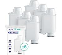 Aquafloow Intensive+ 6x filtre à eau pour machine à café Saeco | Remplacement du filtre à eau Brita Intenza+ | Compatible avec Saeco CA6702/00, (6 packs)