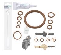 Aquafloow Kit de joints pour machine à café Philips Saeco GAGGIA (pièces de rechange - 8 pieces) + graisse + nettoyeur