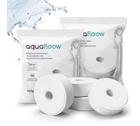 Aquafloow Pastilles de recharge pour déshumidificateur d'air, Réduisent l'humidité et les mauvaises odeurs, Pack de recharge compatible avec le déshumidificateur AERO 360°, lot de 8