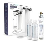 Aquafloow Saturateur D'eau Gazeuse - avec Cylindre CO2 & 2 Bouteilles 800ml sans BPA - Machine à Eau Pétillante sans électricité - Design Moderne pour la Cuisine ou le Bureau