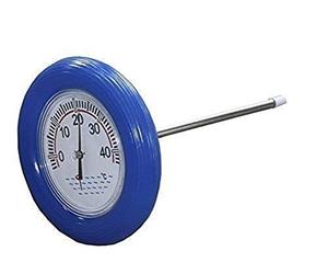 AquaForte 06090005 modèle Bouée de Sauvetage,-5ºc - + 40 °C, pour étang, de Piscine et de Piscine Utilisation, + Cordon de Fixation