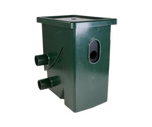 Aquaforte Compactsieve, 49X32X55cm, Élément de Tamisage 40X24cm et Passage 300 micron, max. Capacité 15m³Heure, 3 entrée de La Pompe 253240mm, Sortie et Protection Contre Le Débordement 75mm