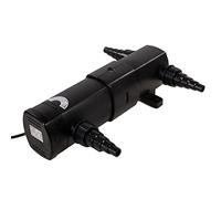 Aquaforte Guv-224 Uv-C, max. Teich 35 m³, max. Durchfluss 4,5 m³Stunde, 24 Watt, Gehäuse mit Quick Lock-Anschluss, 3 Schlauchtüllen 20253240 mm Und Uv-Sichtglas, Helix-Form Innenraum