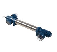 AquaForte Midi Power UVC 40 Watts, Lampes Courtes et boîtier en Acier Inoxydable, débit Maximal de 15m3 par Heure, pour Un Bassin Clair avec des Poissons en Bonne santé sans Produits Chimiques